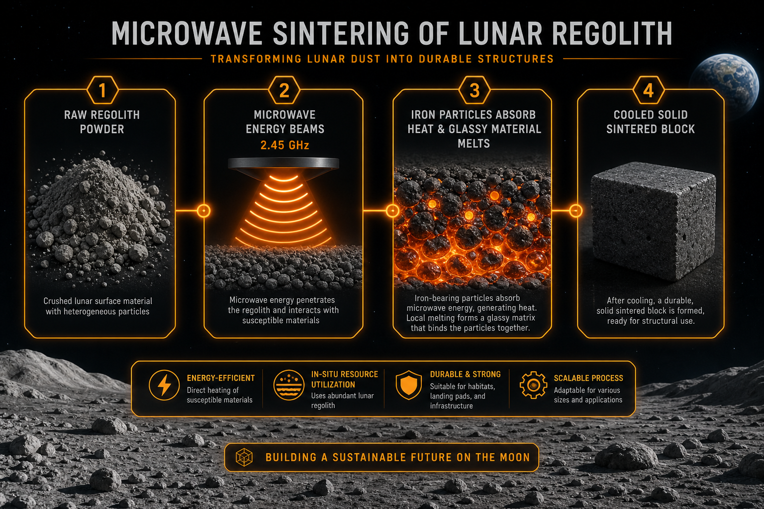 Microwave Sintering Process Infographic